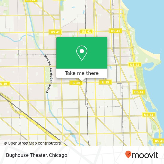 Bughouse Theater map