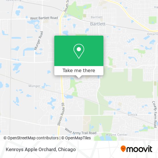 Kenroys Apple Orchard map