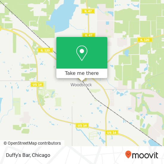 Duffy's Bar map
