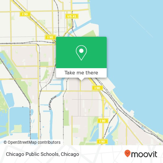 Mapa de Chicago Public Schools, 10347 S Ewing Ave