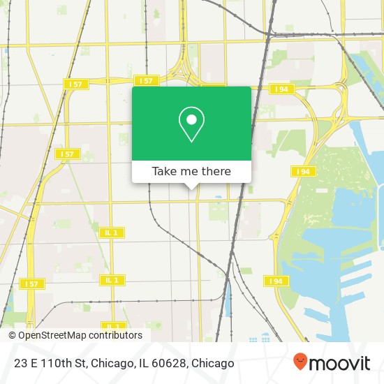 23 E 110th St, Chicago, IL 60628 map