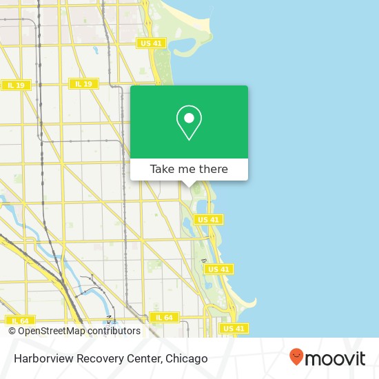 Harborview Recovery Center, 2900 N Lake Shore Dr map