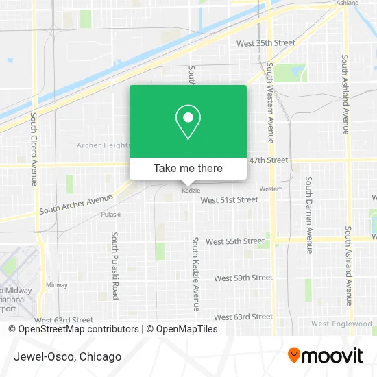 Jewel-Osco map