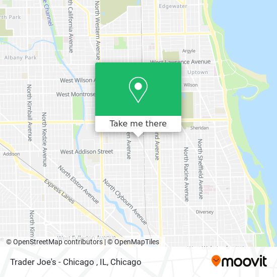 Mapa de Trader Joe's - Chicago , IL