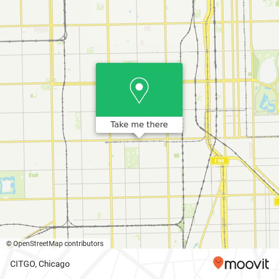 CITGO, 1151 W 63rd St map