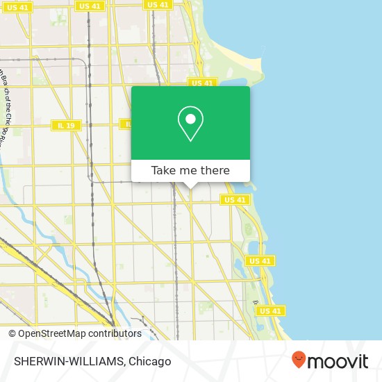 SHERWIN-WILLIAMS, 3311 N Halsted St map