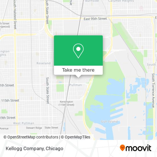 Kellogg Company map