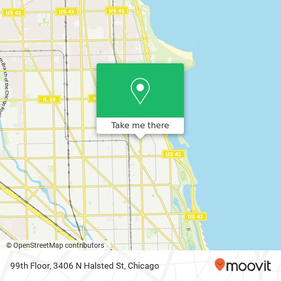 99th Floor, 3406 N Halsted St map