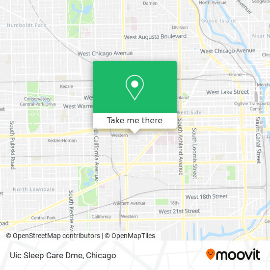 Uic Sleep Care Dme map