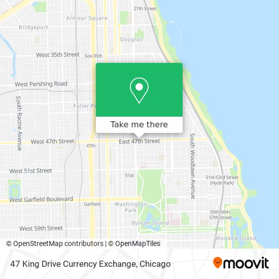 47 King Drive Currency Exchange map