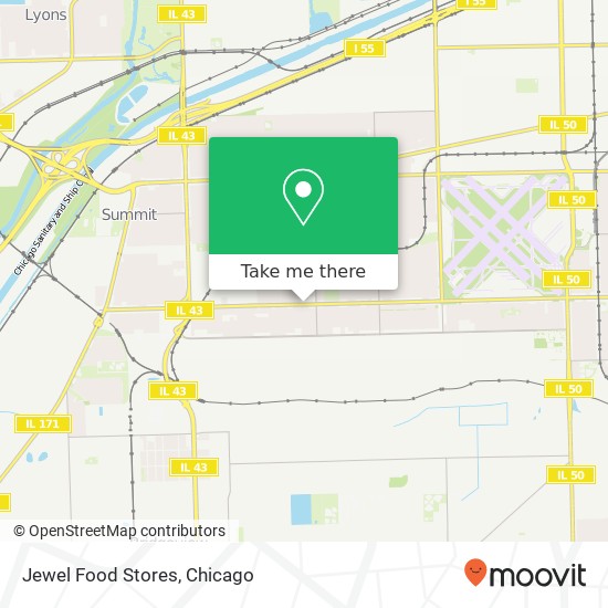 Jewel Food Stores, 6422 W 63rd St map