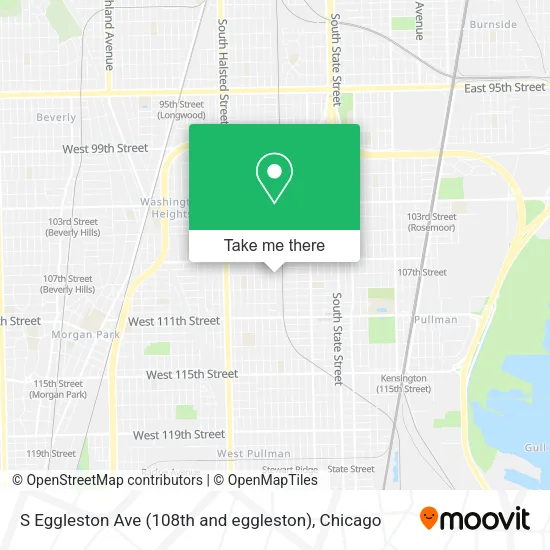 Mapa de S Eggleston Ave (108th and eggleston)