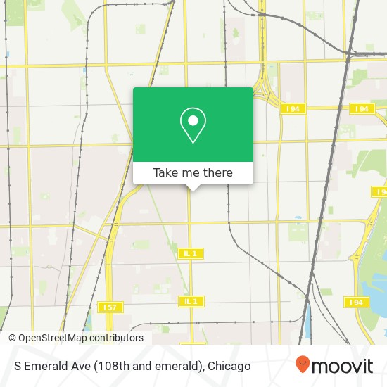 S Emerald Ave (108th and emerald), Chicago, IL 60628 map
