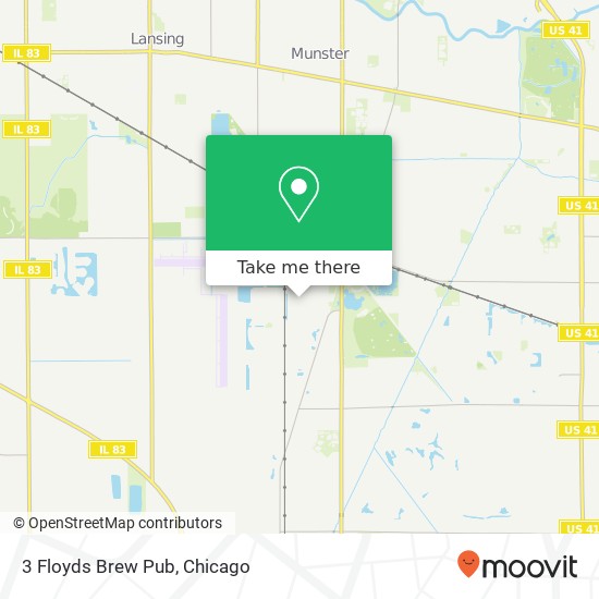 3 Floyds Brew Pub, 9750 Indiana Pkwy map