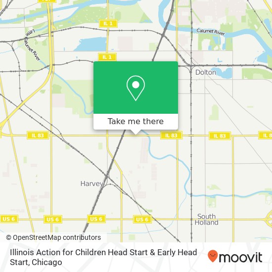 Illinois Action for Children Head Start & Early Head Start, 14701 Wallace St map