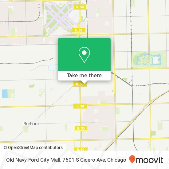 Old Navy-Ford City Mall, 7601 S Cicero Ave map