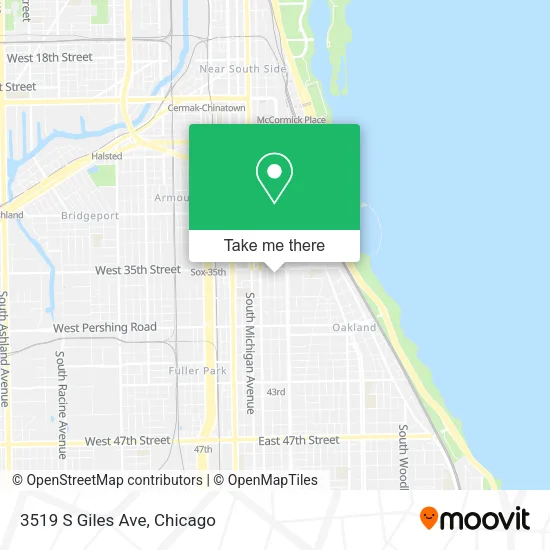 3519 S Giles Ave map