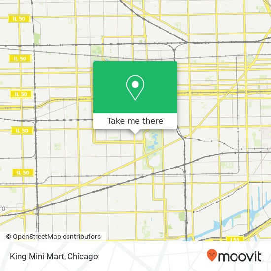King Mini Mart, 1303 S Kedzie Ave map