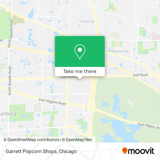 Mapa de Garrett Popcorn Shops