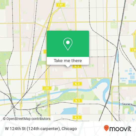 W 124th St (124th carpenter), Calumet Park, IL 60827 map