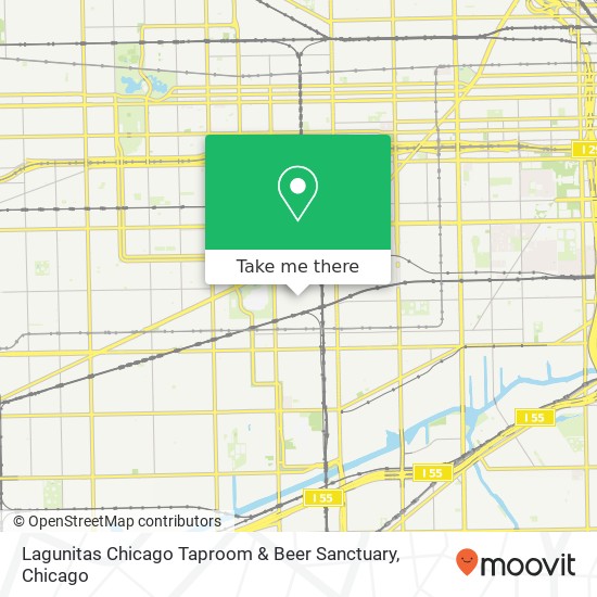 Mapa de Lagunitas Chicago Taproom & Beer Sanctuary