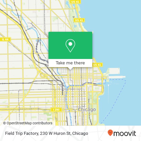 Field Trip Factory, 230 W Huron St map