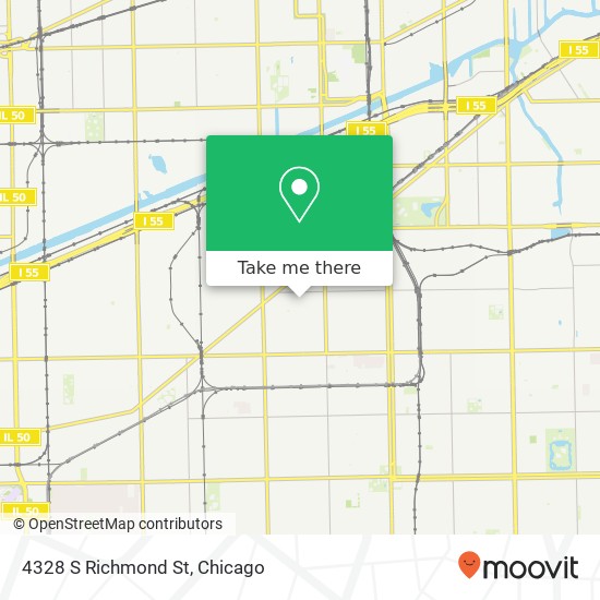 4328 S Richmond St, Chicago, IL 60632 map