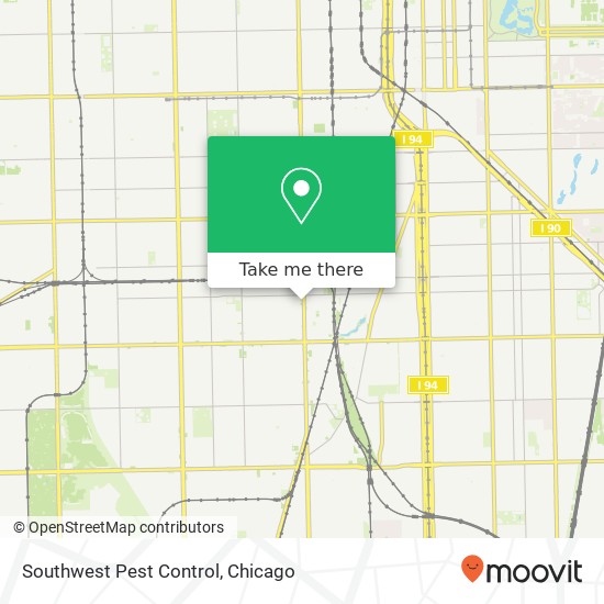 Southwest Pest Control, 7622 S Halsted St map