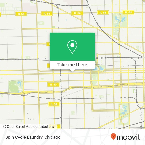 Spin Cycle Laundry, 4258 W Madison St map