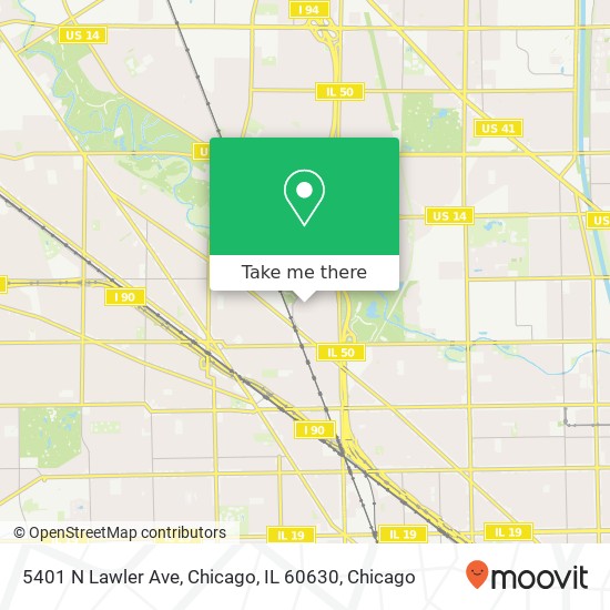 5401 N Lawler Ave, Chicago, IL 60630 map