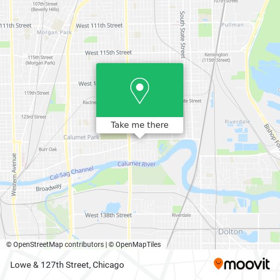 Lowe & 127th Street map