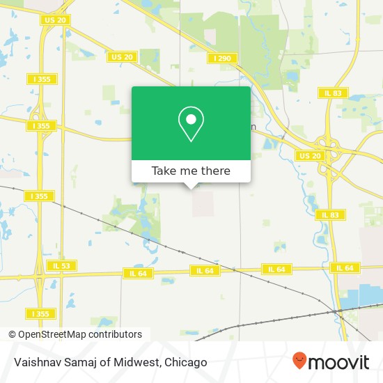 Vaishnav Samaj of Midwest, 440 W Fullerton Ave map