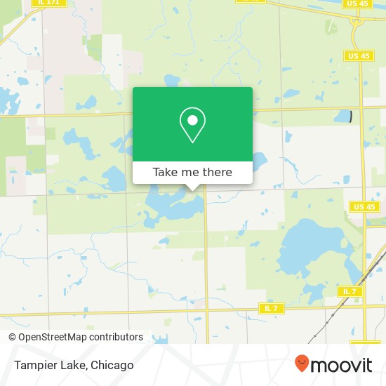 Mapa de Tampier Lake, 13100 Wolf Rd