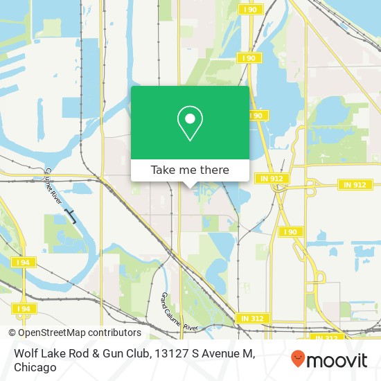 Wolf Lake Rod & Gun Club, 13127 S Avenue M map