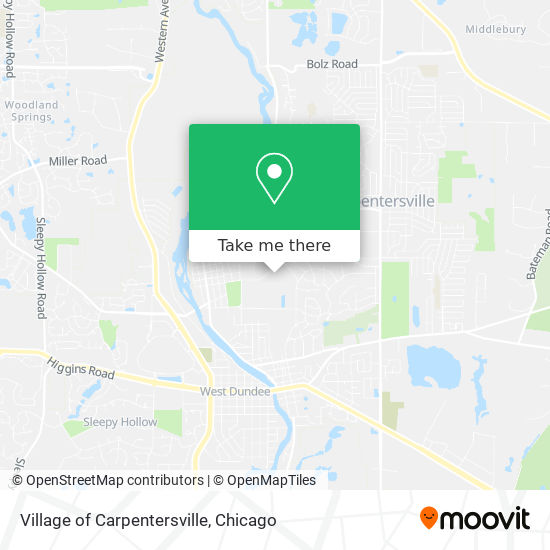 Mapa de Village of Carpentersville