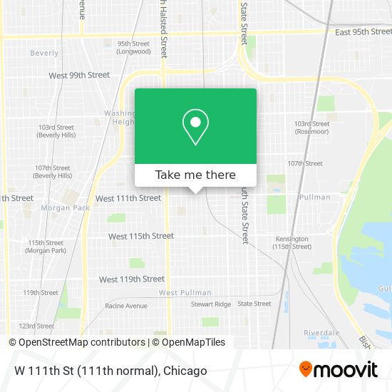 Mapa de W 111th St (111th normal)