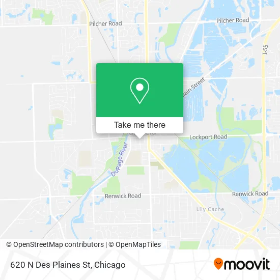 620 N Des Plaines St, Plainfield, IL 60544 map