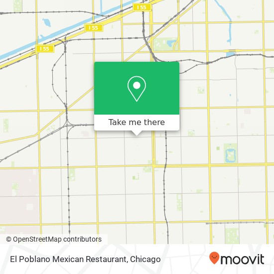 El Poblano Mexican Restaurant, 2610 W 51st St map