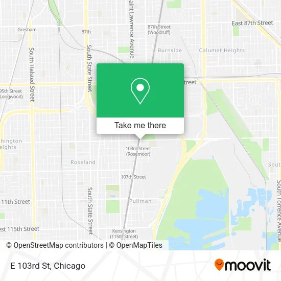 Mapa de E 103rd St