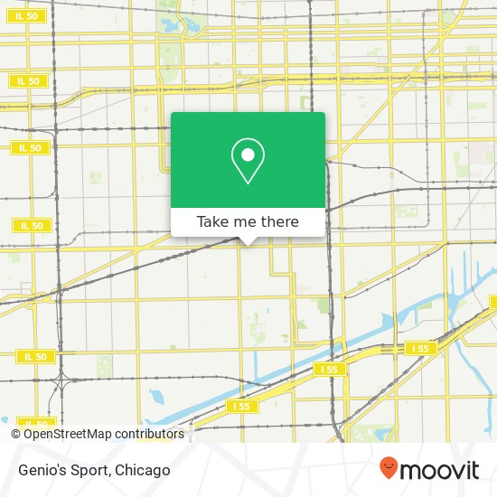 Genio's Sport, 3109 W Cermak Rd map