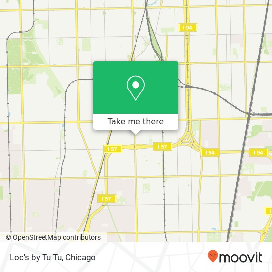 Loc's by Tu Tu, 9707 S Halsted St map