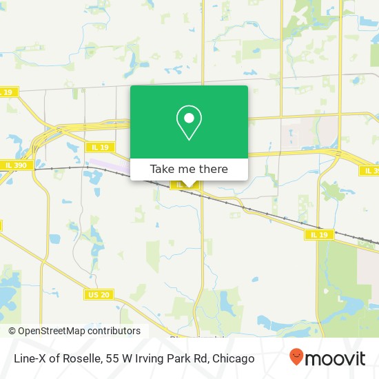 Line-X of Roselle, 55 W Irving Park Rd map