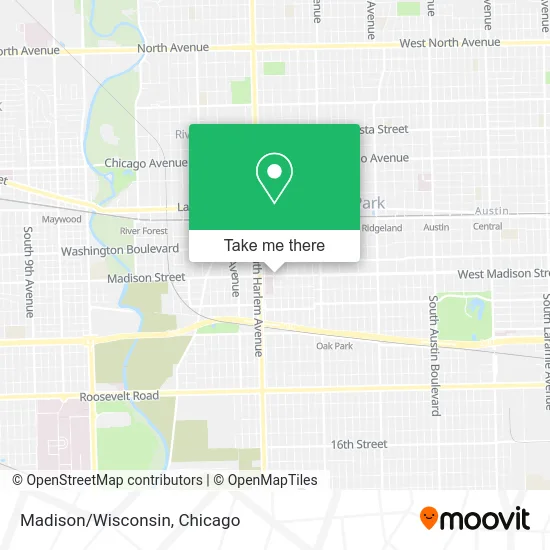 Madison/Wisconsin map