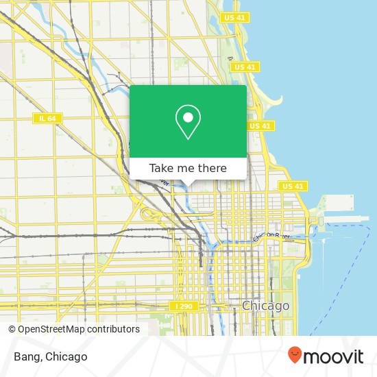 Mapa de Bang, 600 W Chicago Ave