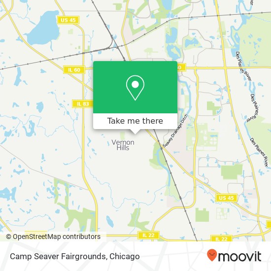 Camp Seaver Fairgrounds map