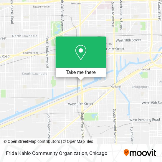 Mapa de Frida Kahlo Community Organization