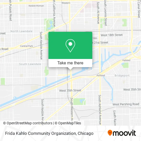 Frida Kahlo Community Organization map