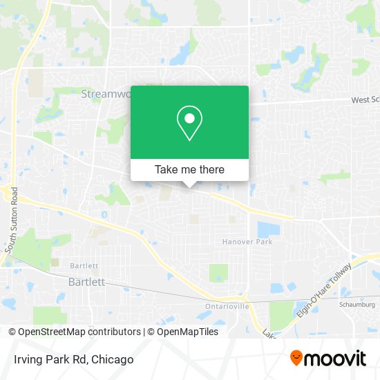 Mapa de Irving Park Rd