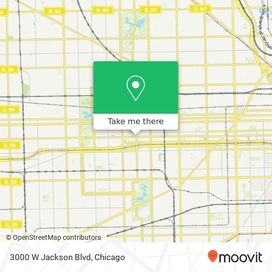 3000 W Jackson Blvd, Chicago, IL 60612 map