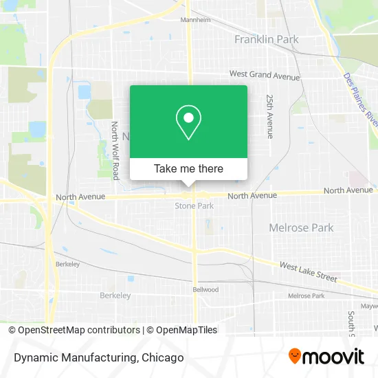 Mapa de Dynamic Manufacturing